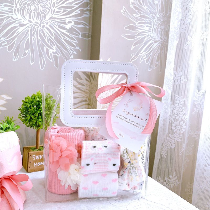 

hampersbayiperempuannewborn/kadobayilahiran/babygiftset/hamperspvcbag