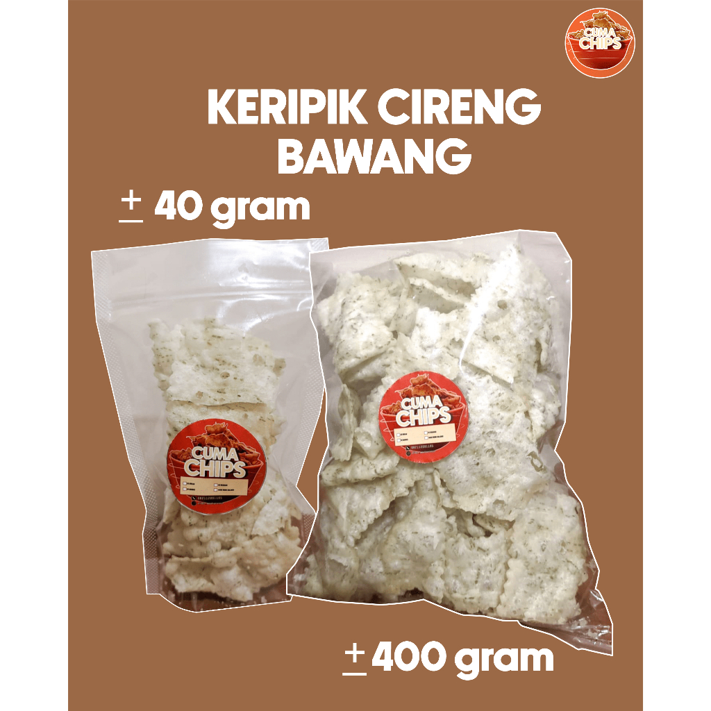 

KERIPIK CIRENG KENCUR BAWANG