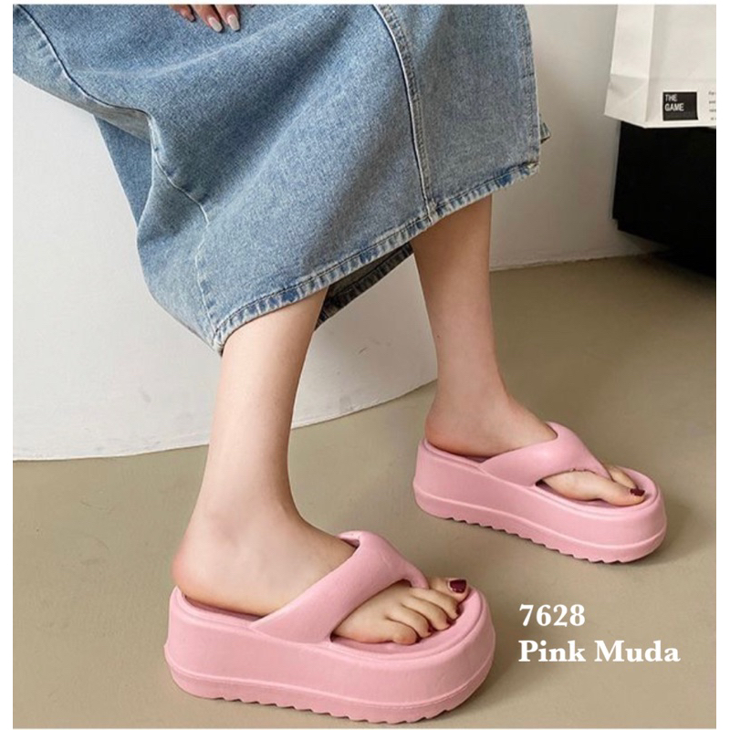 SANDAL WANITA RINGAN 7628 ANTI LICIN