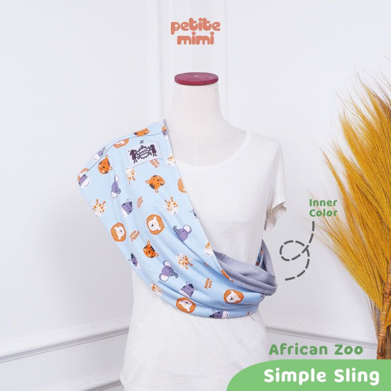 Petite Mimi Gendongan Kaos (GEOS) Motif Simple Sling