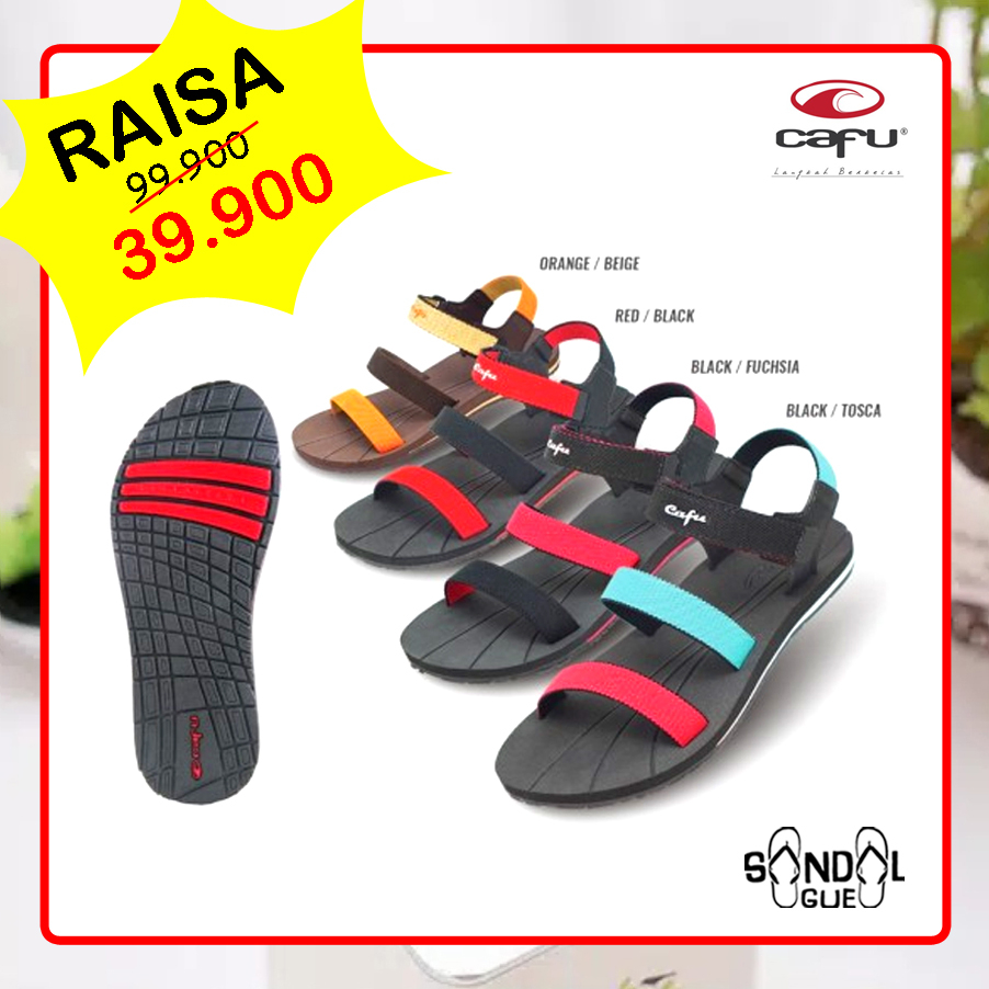 PROMO SANDAL WANITA KEKINIAN CAFU ANGEL NADINE SAKURA RAISA 100% BARU