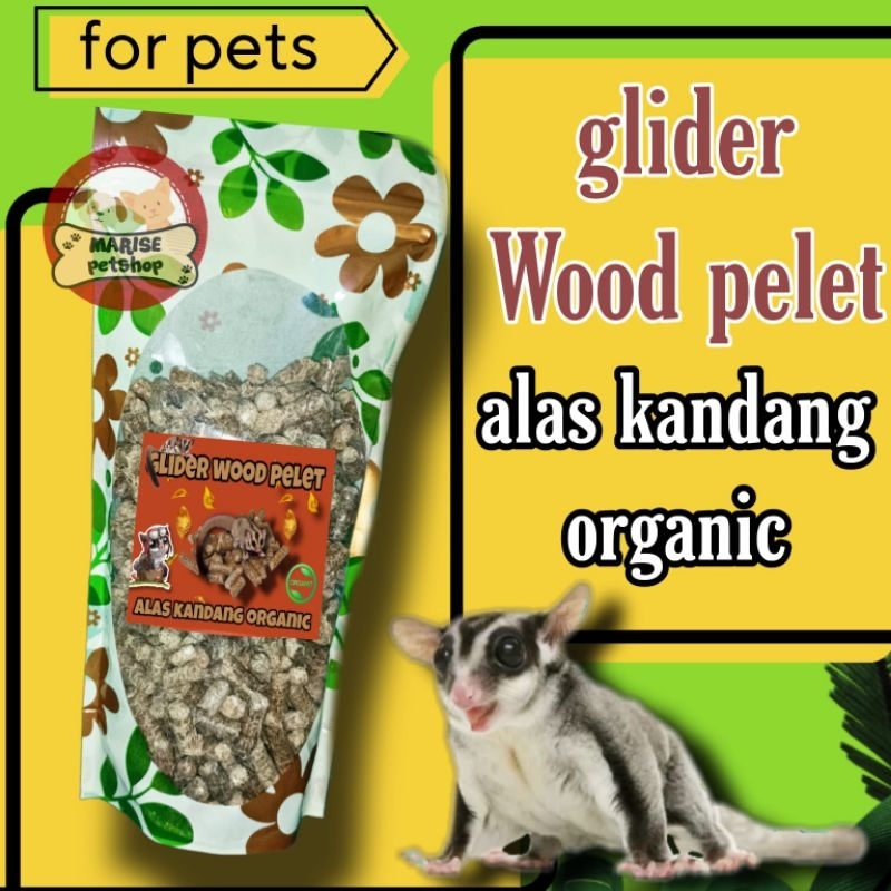 Alas kandang sugar glider  dan hamter  wood pellet premium berkualitas