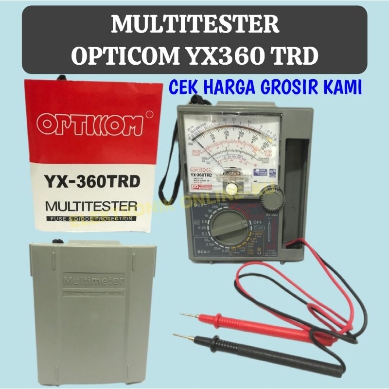 MULTITESTER ANALOG OPTICOM YX360TRD