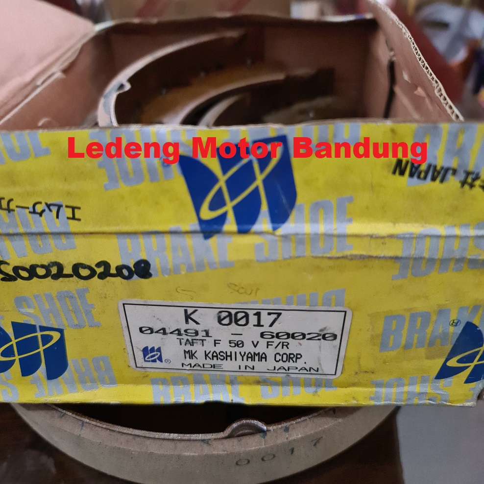 Japan Brake Shoe Daihatsu Taft F50 Badak Kampas Rem Depan Belakang