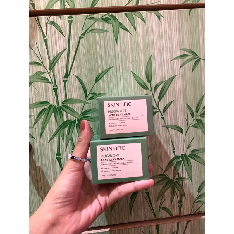 Pratista retinol, somethinc bakuchiol oil, sunscreen azarine preloved skincare, skintific acne clay 