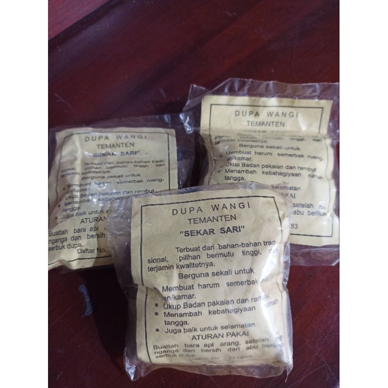 DUPA WANGI TEMANTEN SEKAR SARI
