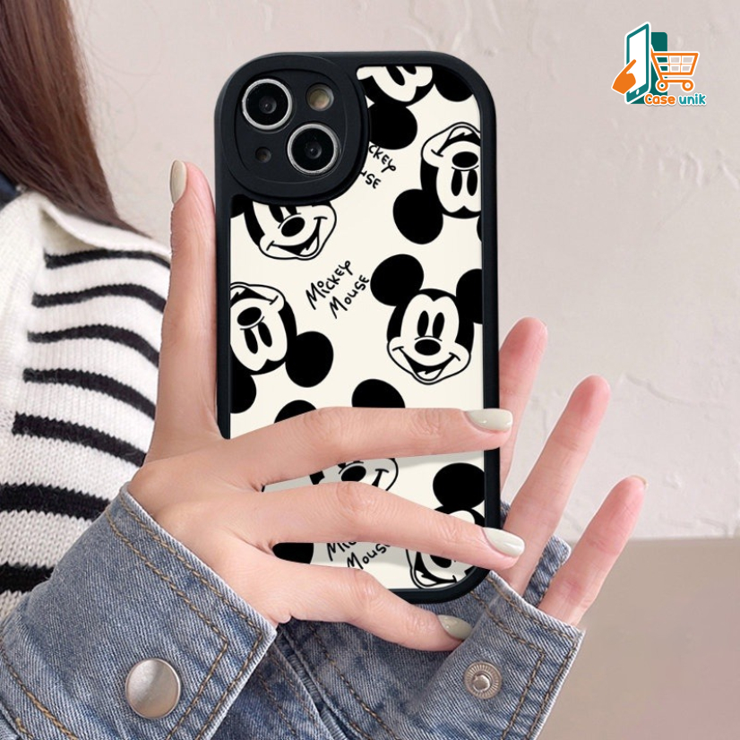 SS827 SOFT CASE SOFTCASE SILIKON ORIGINAL OVAL MICKEY MOUSE FOR SAMSUNG A22 A13 A23 A32 A14 A20 A30 A20S A24 A32 A33 A34 A50 A50S A30S A51 A52 A53 A54 A750 A7 201 CS5931