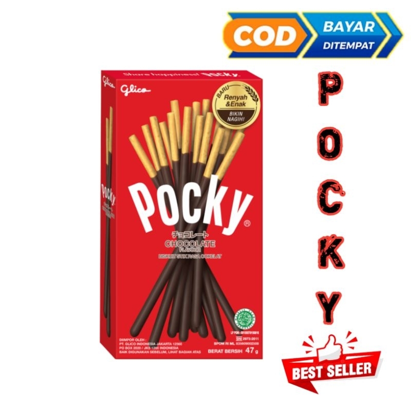 

Glico Pocky Biskuit Stick Chocolate 20G Box