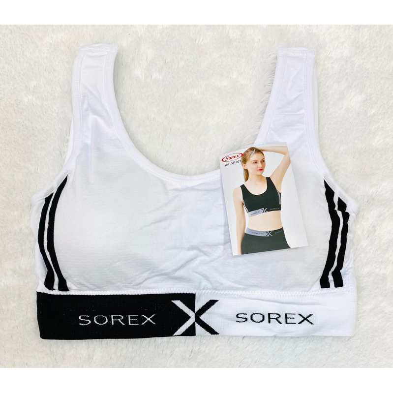 Bh | Bra sport SOREX SP023 Busa &amp; Tanpa kawat Freesize