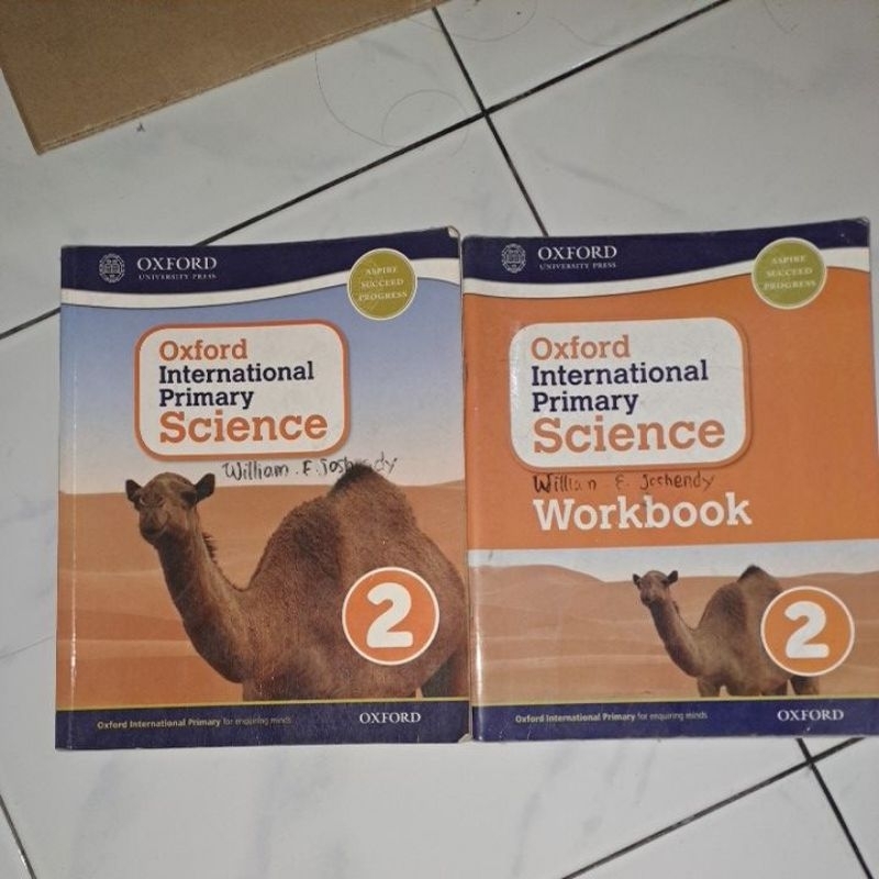 

science oxford workbook text book