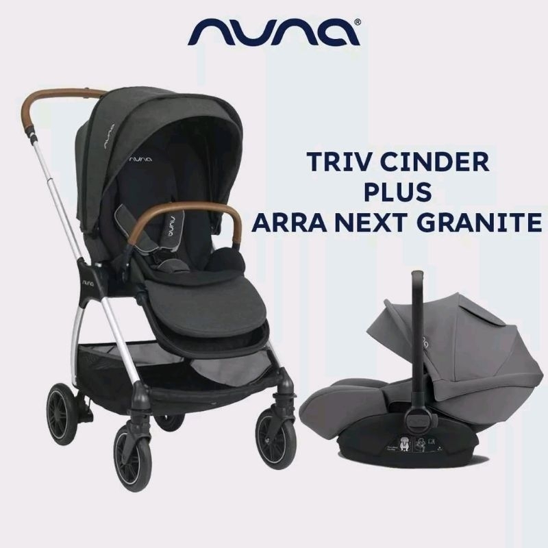 Nuna TRIV &amp; TRIV Next Two-Ways Facing Baby Stroller Kereta Dorong Bayi