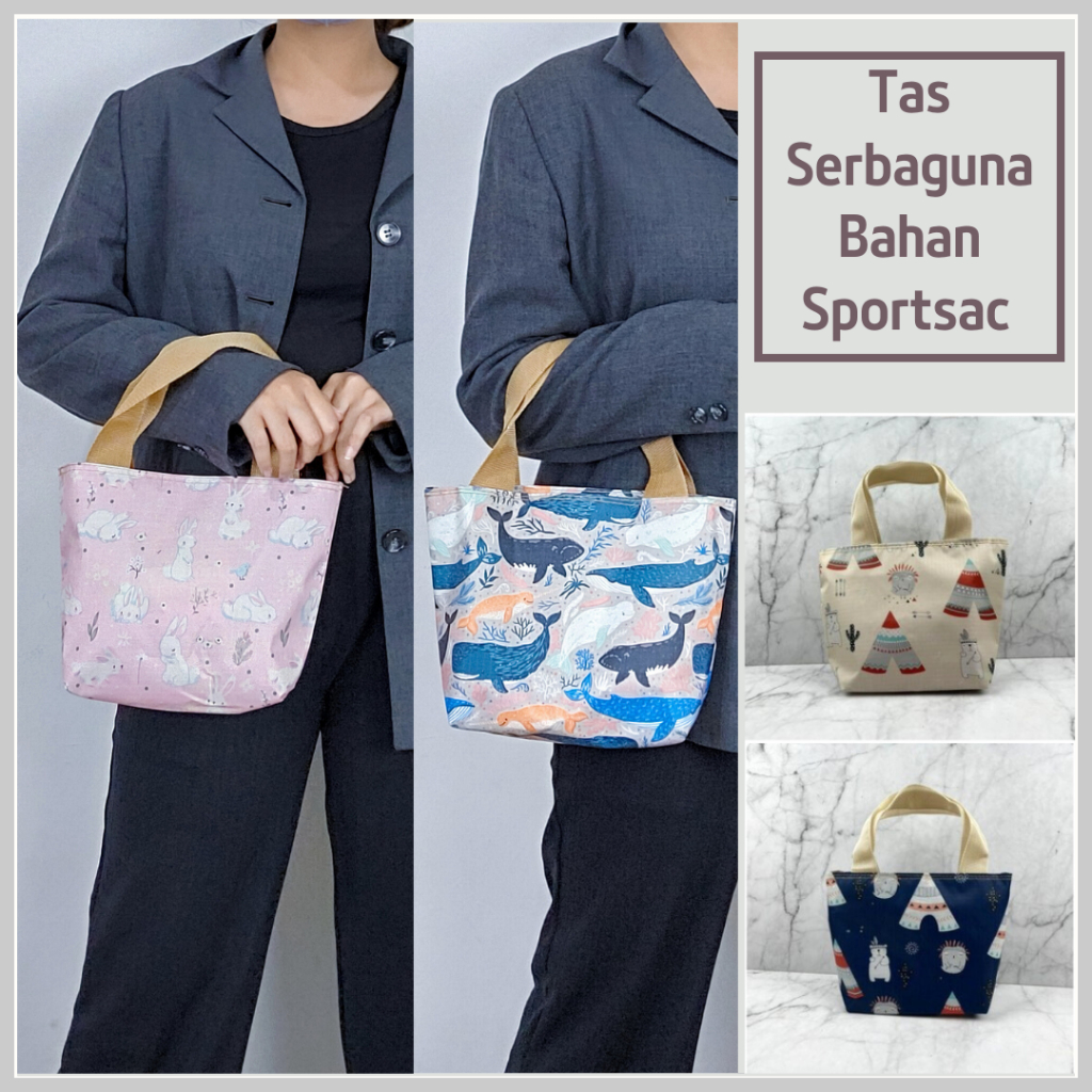 [100% Foto Asli] Tas Serbaguna Bahan Sportsac (Anti Air)