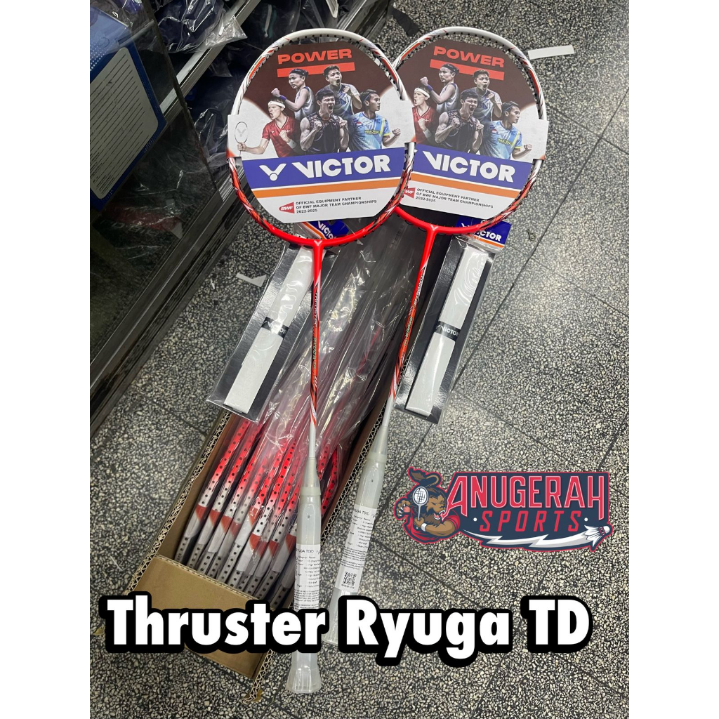 Raket Badminton VICTOR THRUSTER RYUGA TD / TK-RYUGA TD ORIGINAL