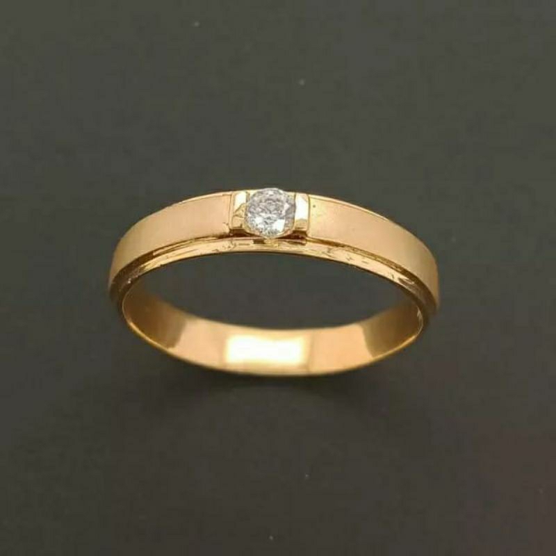 Cincin Nikah Emas 17k 1 Gram Kadar 750