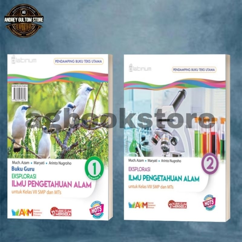 Buku IPA kelas 7 8 SMP / IPA SMP / Kurikulum Merdeka / Platinum