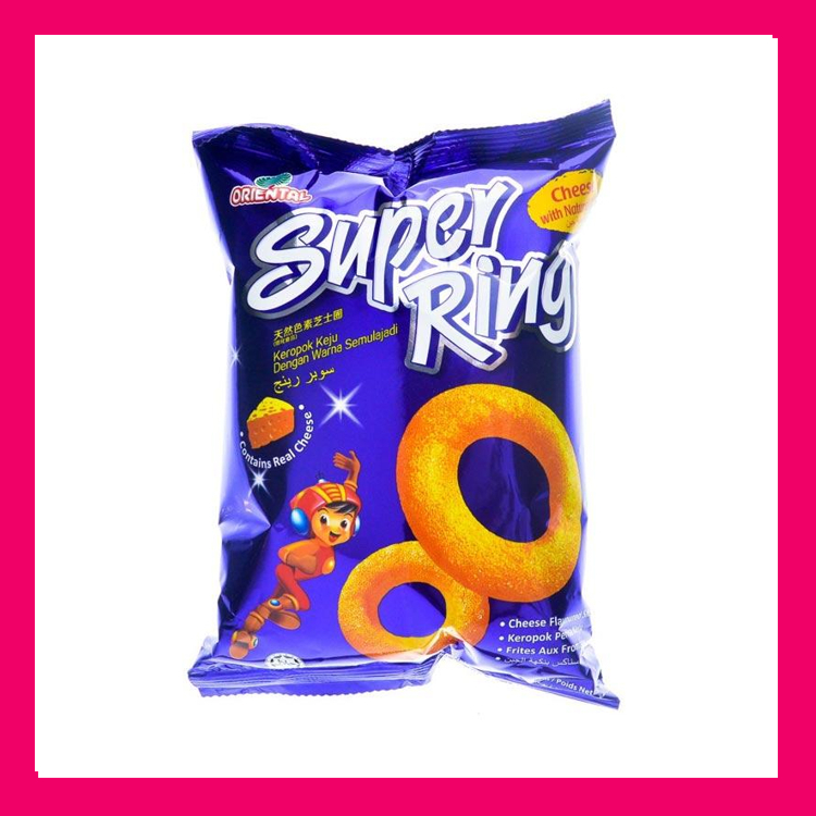 

Oriental Snack - Kerupuk Super Ring Cheese 60gr