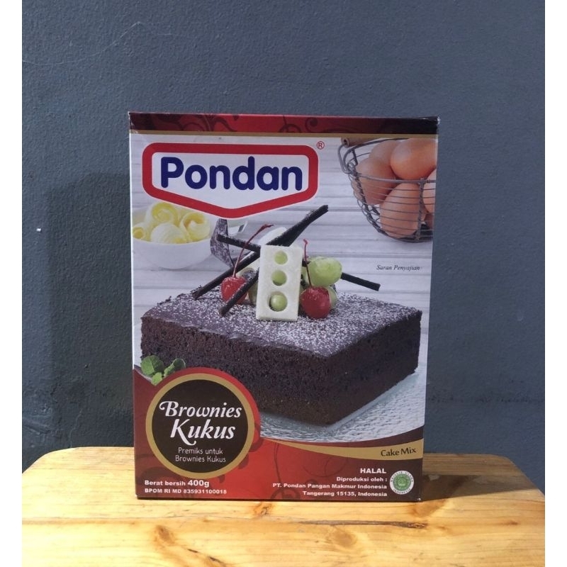 

Pondan Brownies Kukus 400 Gr