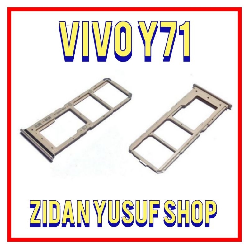 SIMTRAY SIMLOCK SLOT KARTU TEMPAT SIM VIVO Y71 SLOT SIMCARD