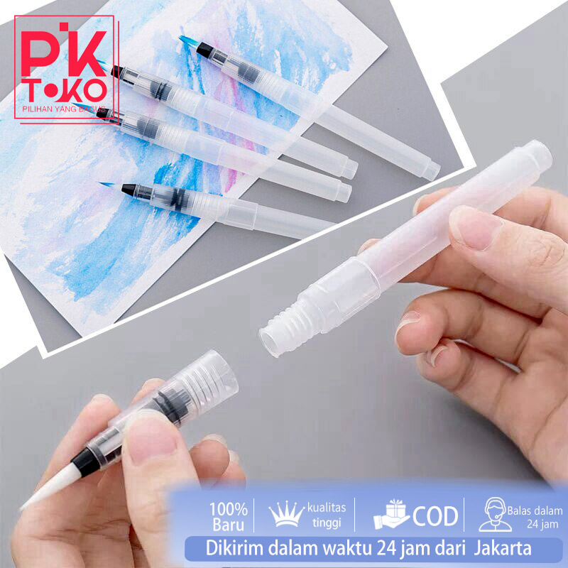 

Water Pen Kuas Pena Untuk Cat Air Sikat Kaligrafi Cat Air Kuas Cat Air Alat Lukis Kuas Cat Air Lembut