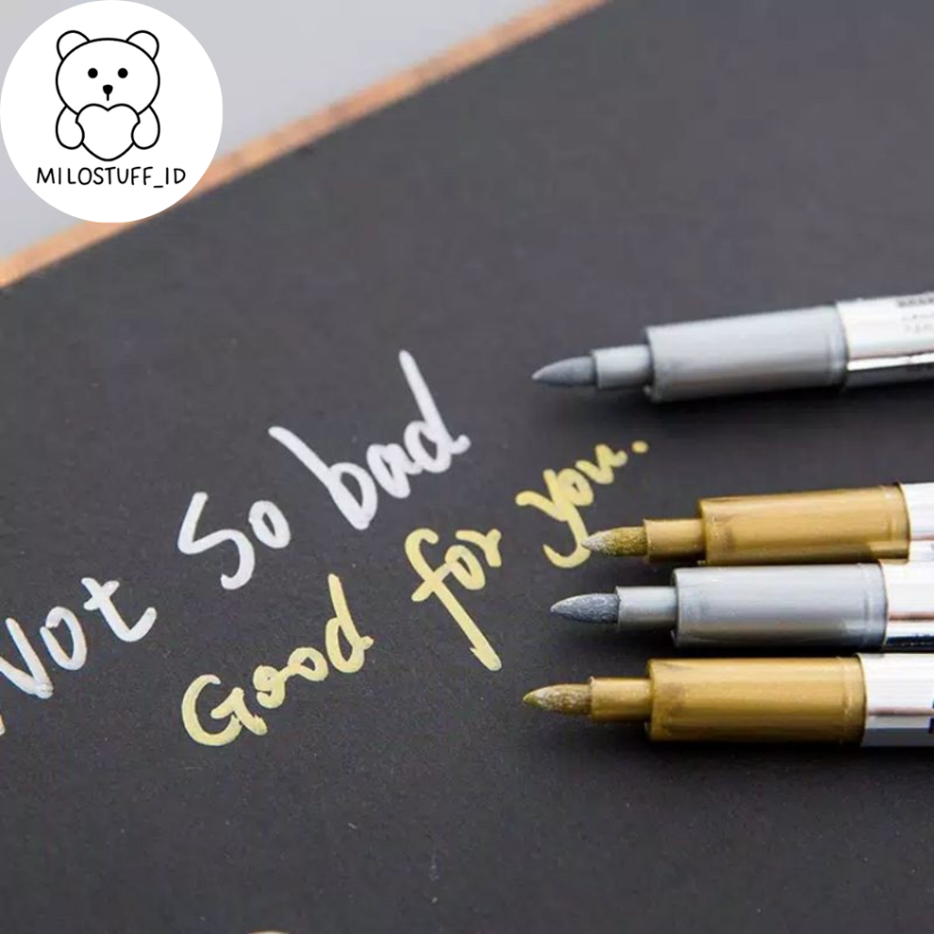 

[MILOSTUFF_ID] Spidol Metallic For Drawing Markers--MS0314