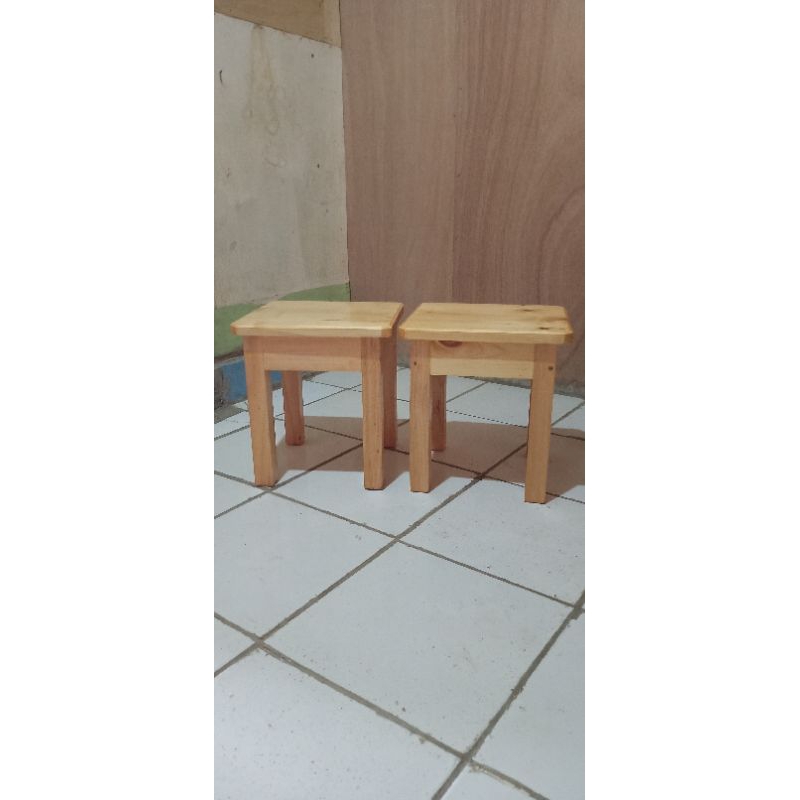 bangku kayu,jengkok kayu minimalis