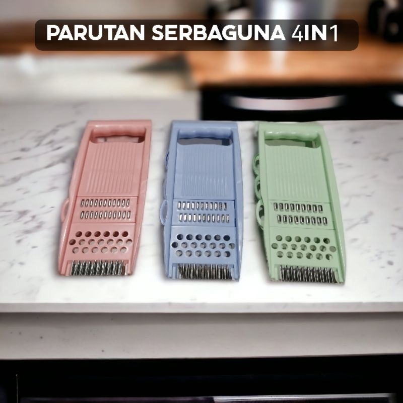 Parutan Serbaguna 4in1 Parutan Multifungsi Alat Potong Sayur