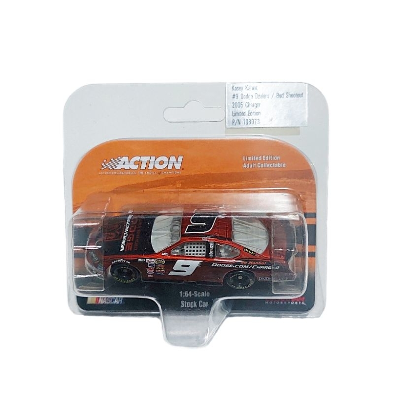 Nascar No 9 Dodge Dealers Bud Shootout Kasey Kahne 2005 Charger ACTION card