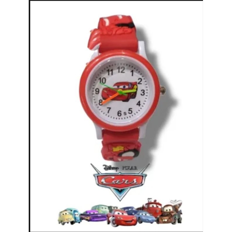 Jam Tangan Anak Laki Laki Ring Karakter Car