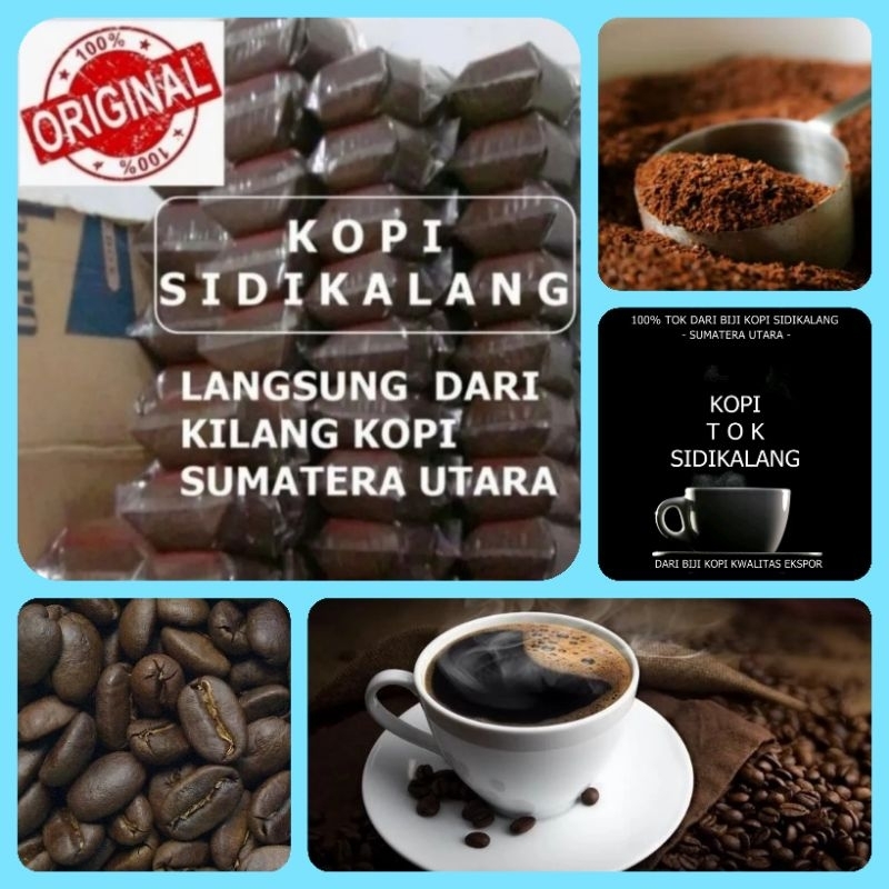 

Bubuk Kopi Super Arabica 100% Kopi Sidikalang Sumut 500 Gram - Halus