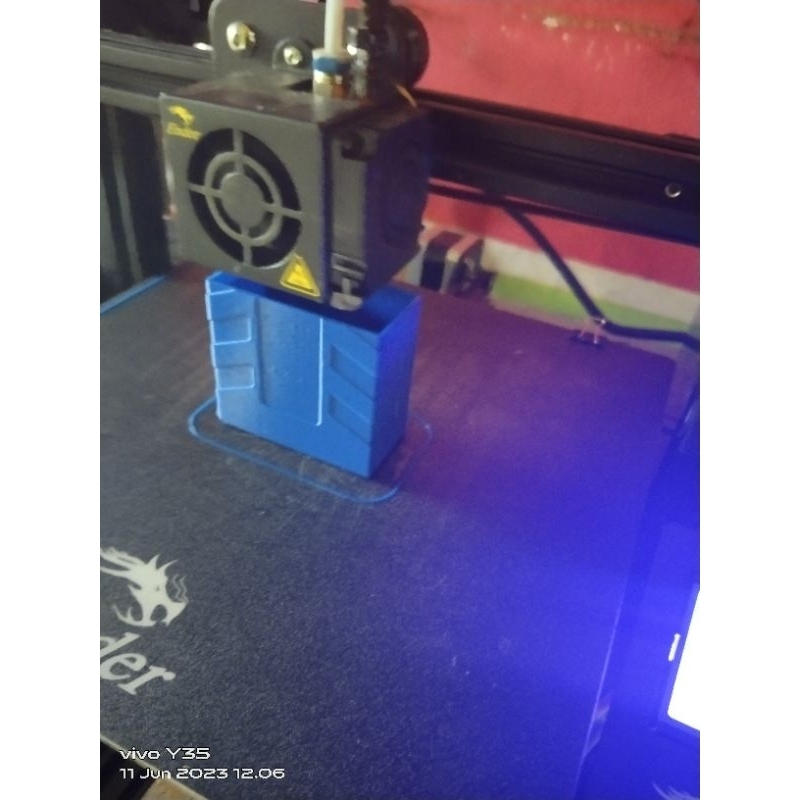 jasa cetak 3.dimensi  case box cdi power up PLA+