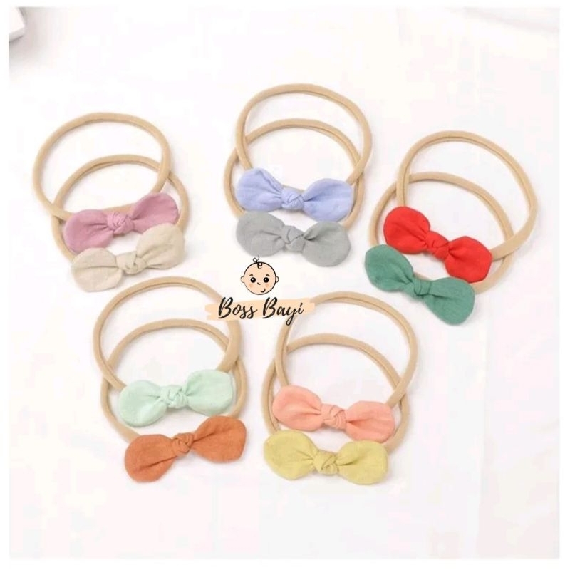 BOSS BAYI - PITA KECIL (PK) Bahan Nylon Tali Kain Elastis