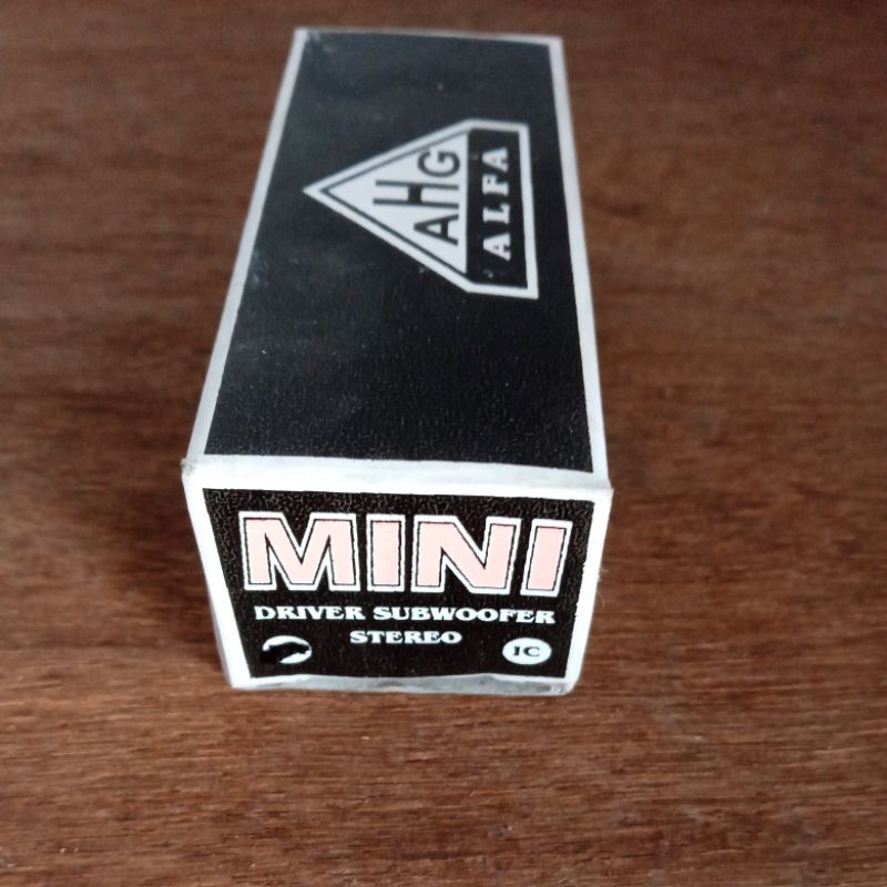 Driver Subwoofer Stereo Mini