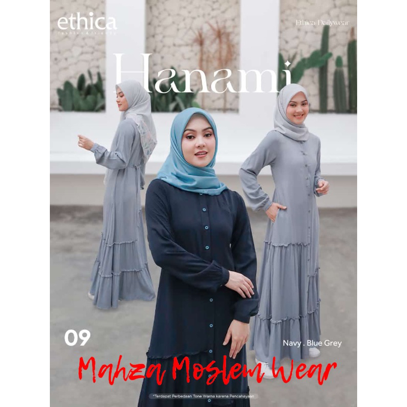 HANAMI 09 || GAMIS POLOS ORIGINAL ETHICA