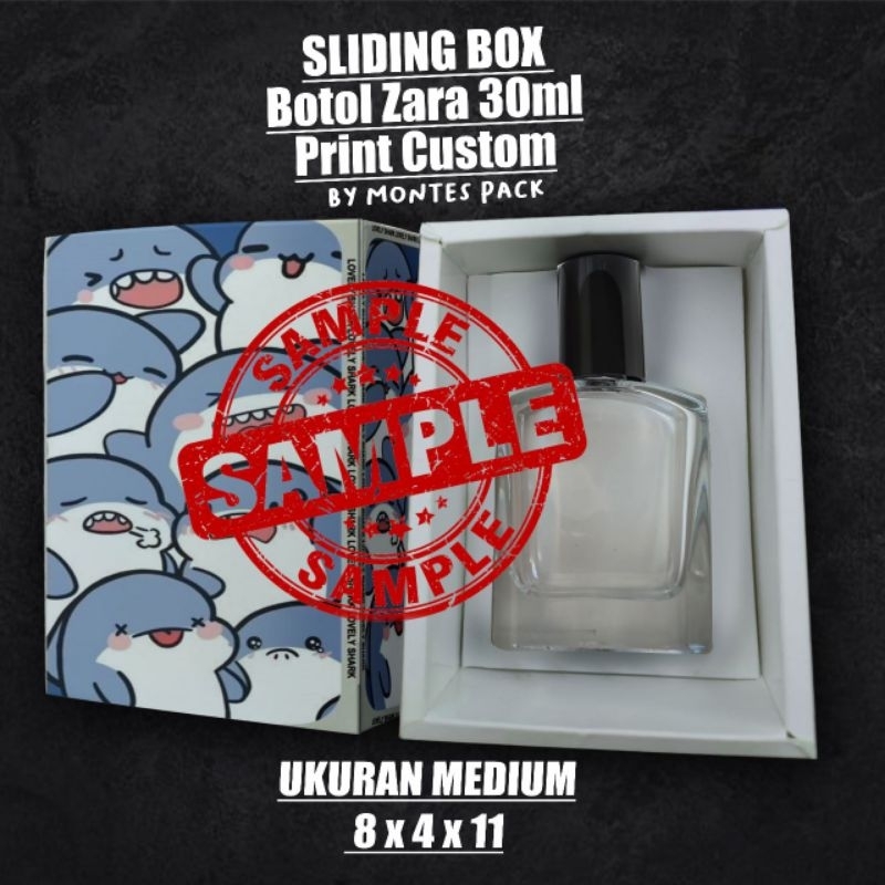 

(ORDER SAMPLE) Box sliding botol Zara 30ml