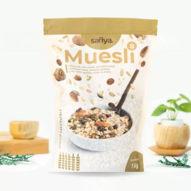 

[READY] ❤ MUESLI BY SAFIA ISI 1KG || MUESLI FRUIT AND SEED