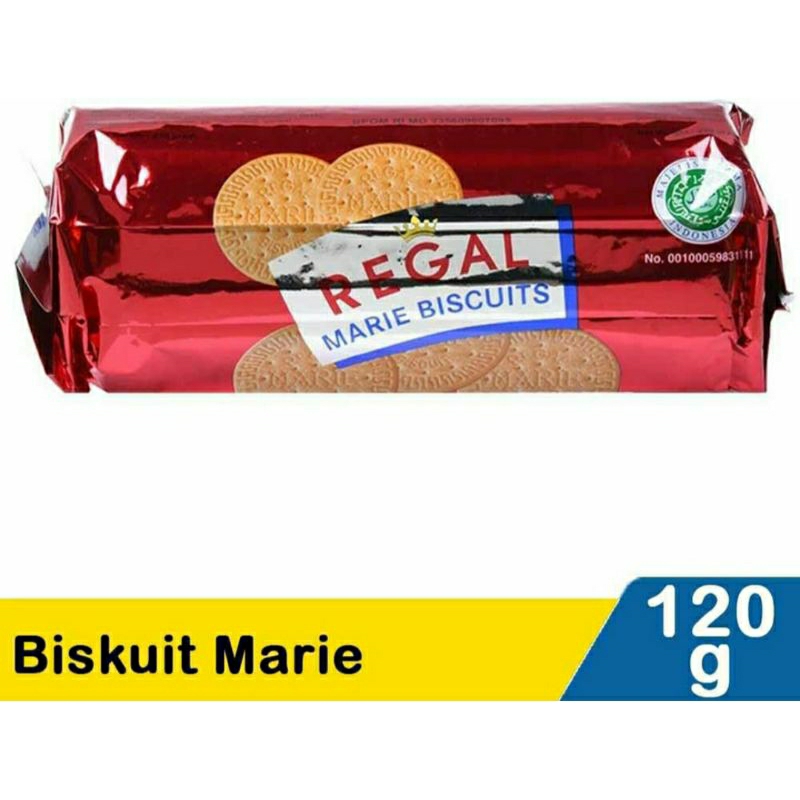 

Marie regal 120gram kemasan kecil