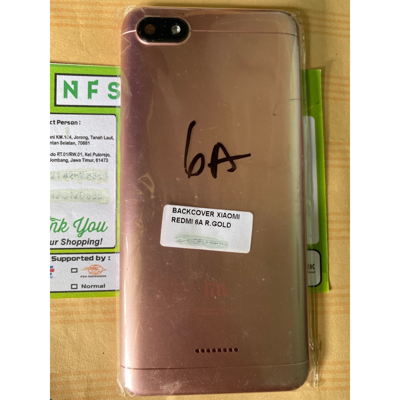 Backdoor Penutup belakang casing redmi 6A dual sim / 5A / 4A / Mi3 mi 3 / Mi5 Mi 5 / note 2
