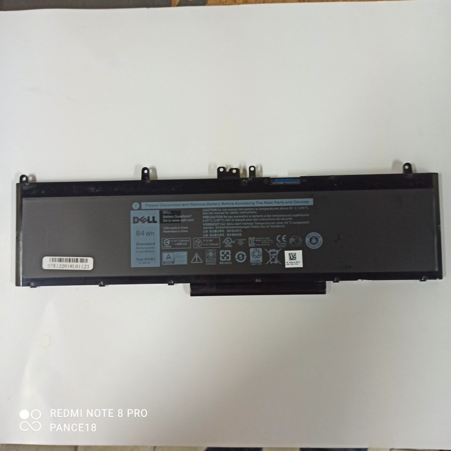 Battery Dell Latitude 5570 E5570 Precession 3510 M3510 84Wh WJ5R2