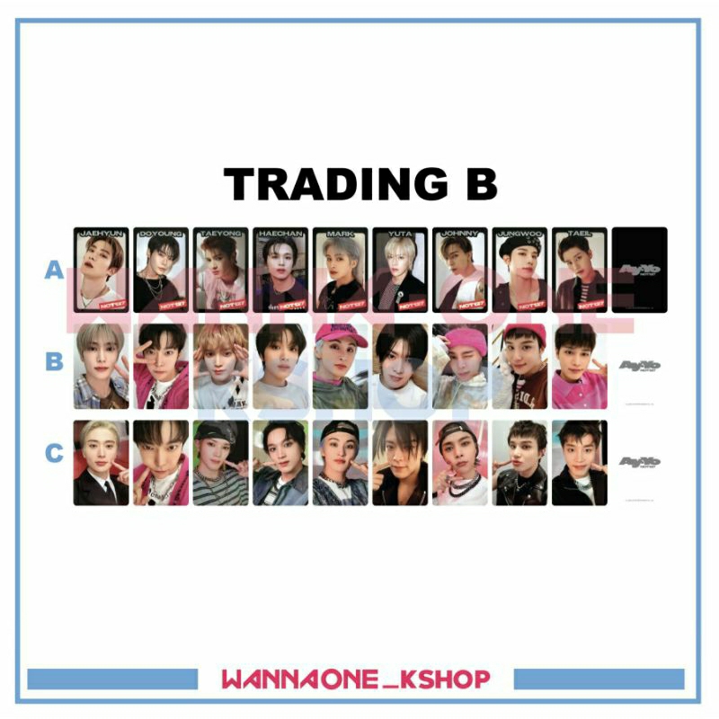 potocard Trading B photocard Ay-yo nct127 nct 127