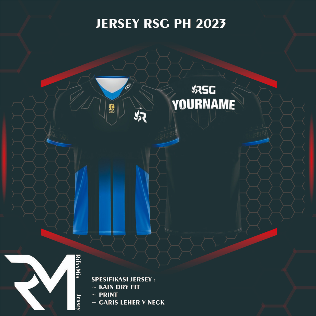 JERSEY RSG PH SESON 11 BAJU KAOS GAME TERBARU 2023