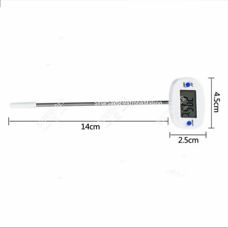 Termometer Masak Digital / Kopi Suhu Air Minyak Bbq Dapur Makanan Minuman