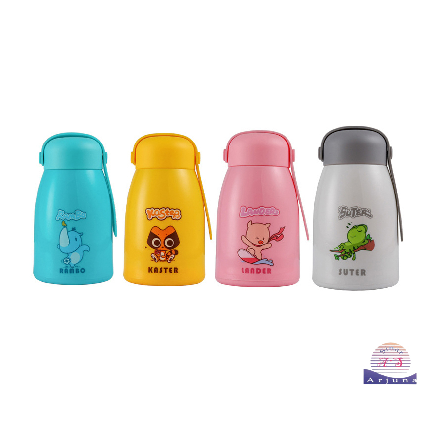 Botol Minum Kaca Tenteng Anak 320ML