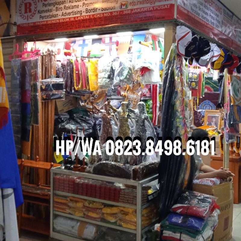 

map costum logo ready stock ukuran A4 dan F4