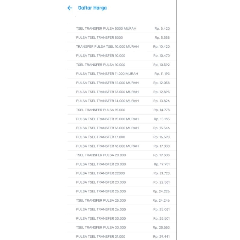 pulsa Telkomsel transfer