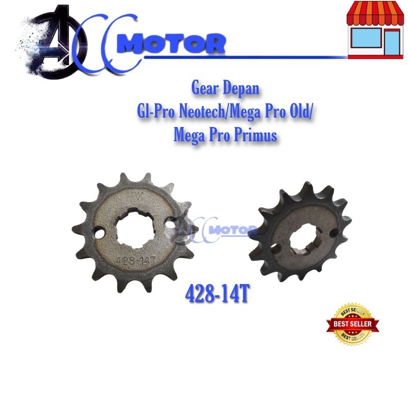 Gear Gir Depan 428-14T Gl Pro Neotech/Max Neotech/Neotech