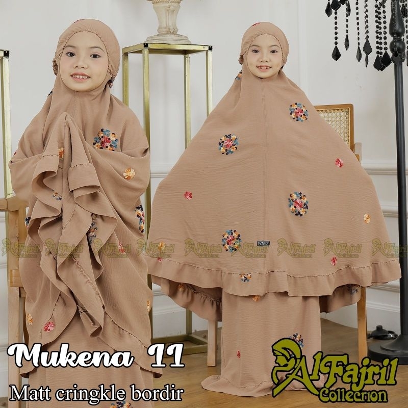 Mukenah Anak 6 - 10 Tahun. Mukenah Anak SD. Mukenah 11 Ori Al Fajril. Mukenah Premium. Mukenah Crink