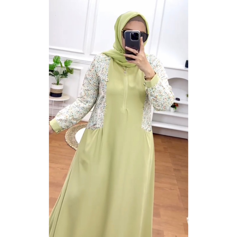 Gamis polos by Deyura