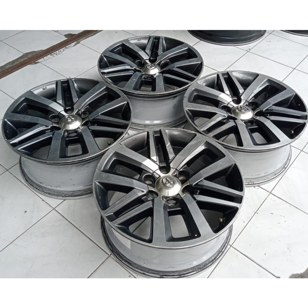 Velg Original Fortuner VRZ Ring 18 Velg Copotan Mobil Fortuner Vrz R18