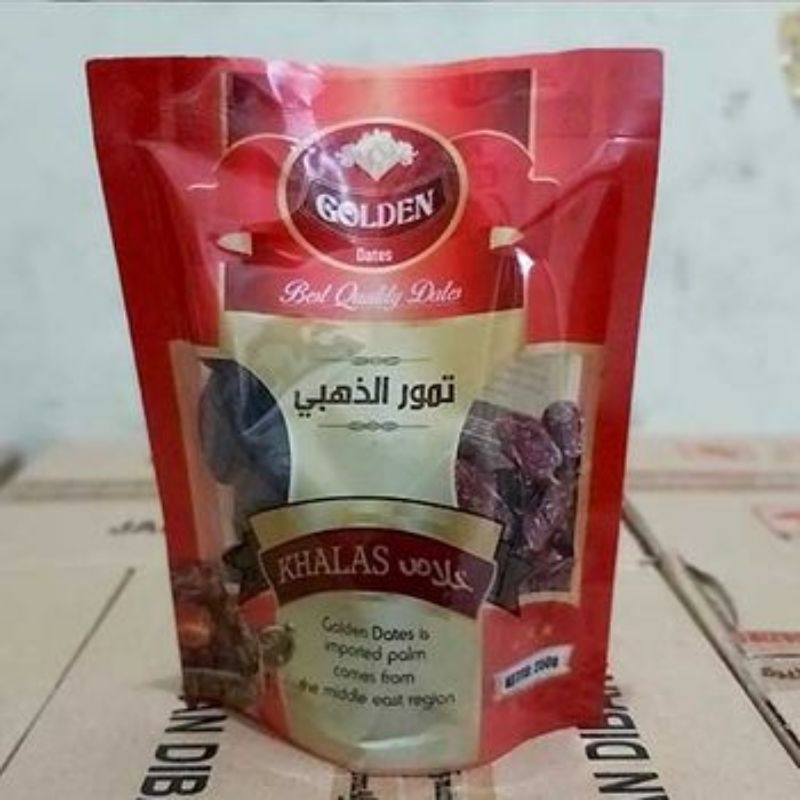 

Kurma Golden Dates Khalas 250 gr
