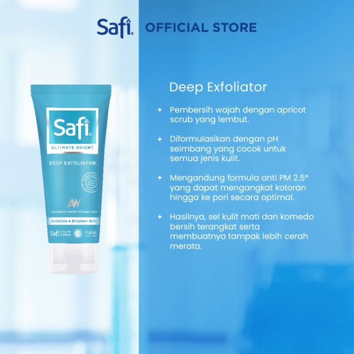 Safi Ultimate Bright  Deep Exfoliator